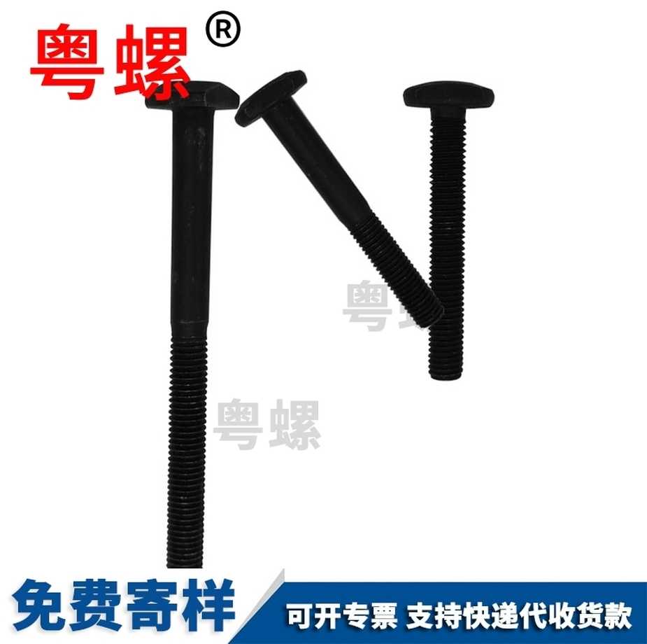 T型特殊螺絲廠家生產(chǎn)歐標型材配件GB1588.8級發(fā)黑