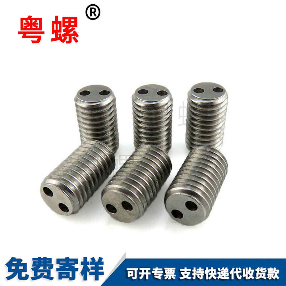 打孔平頭保定防盜螺釘