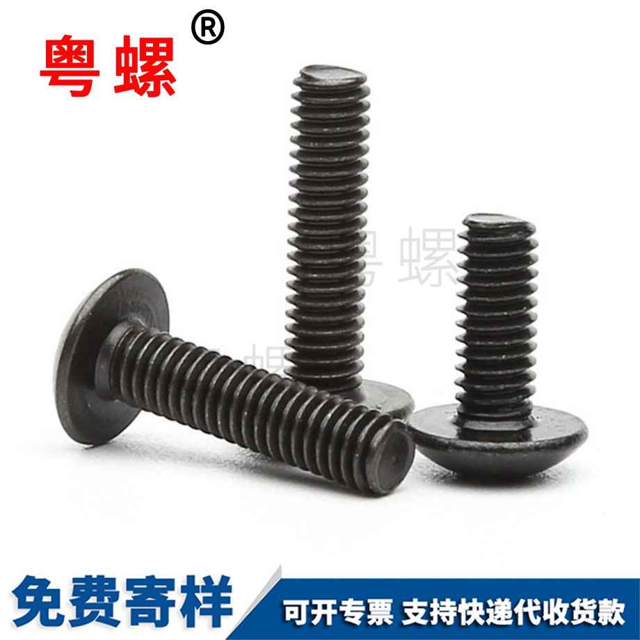 加工鐵黑色山南大扁頭螺絲
