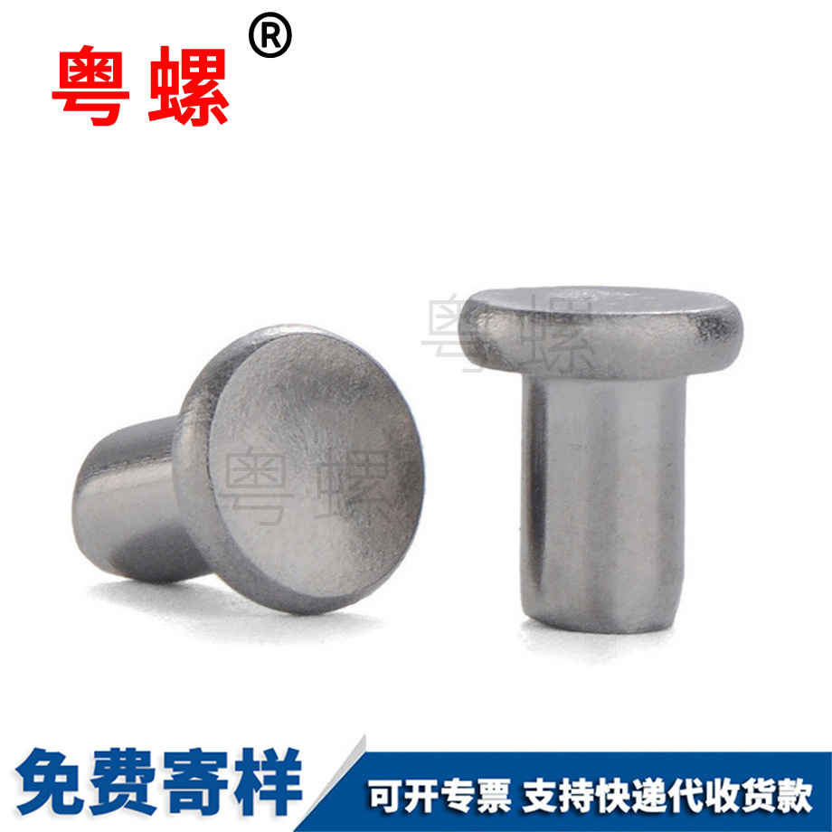 山南平頭實心鉚釘