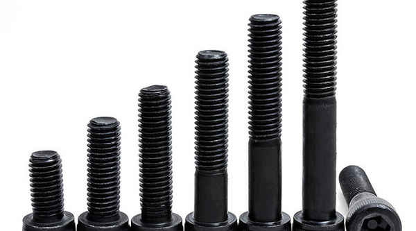 供應(yīng)12.9級(jí) DIN912 圓柱頭內(nèi)六角螺絲 發(fā)黑 M6