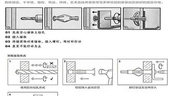 尼龍塑料 石膏板膨脹螺絲 飛機型蝴蝶形漲塞螺絲 膨脹管套裝 M5